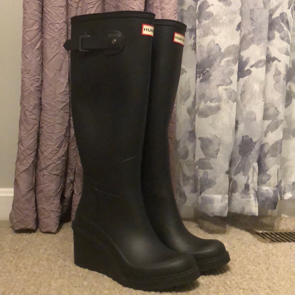 Hunter Wedge Rain Boot